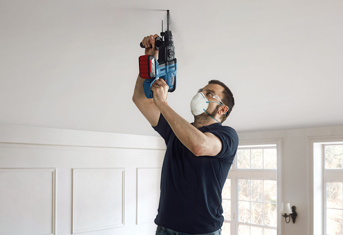 Bosch Pro GBH 18V 21 Solo Πιστολέτο Περιστροφικό Μπαταρίας SDS Plus