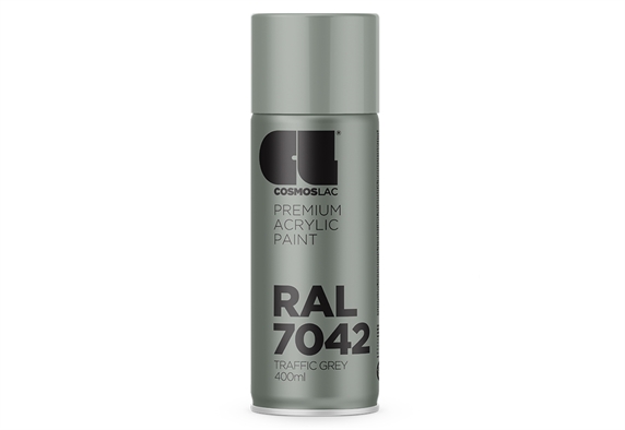 Cosmoslac Σπρέι Γενικής Χρήσης Ral 7042 Traffic Grey N306 400ml Praktiker