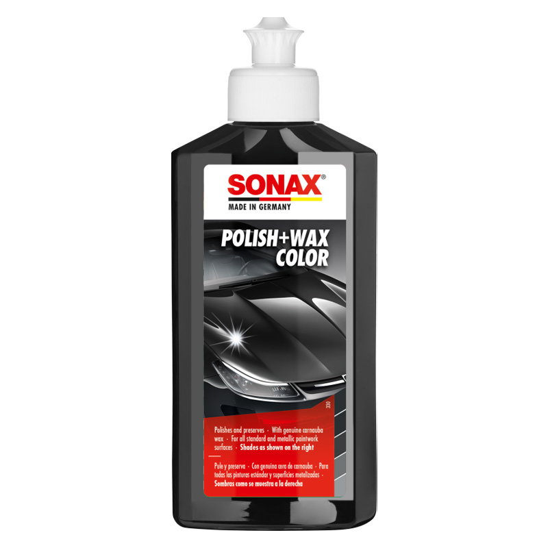 Sonax Χρωμοαλοιφή με Κερί Μαύρη 250ml
