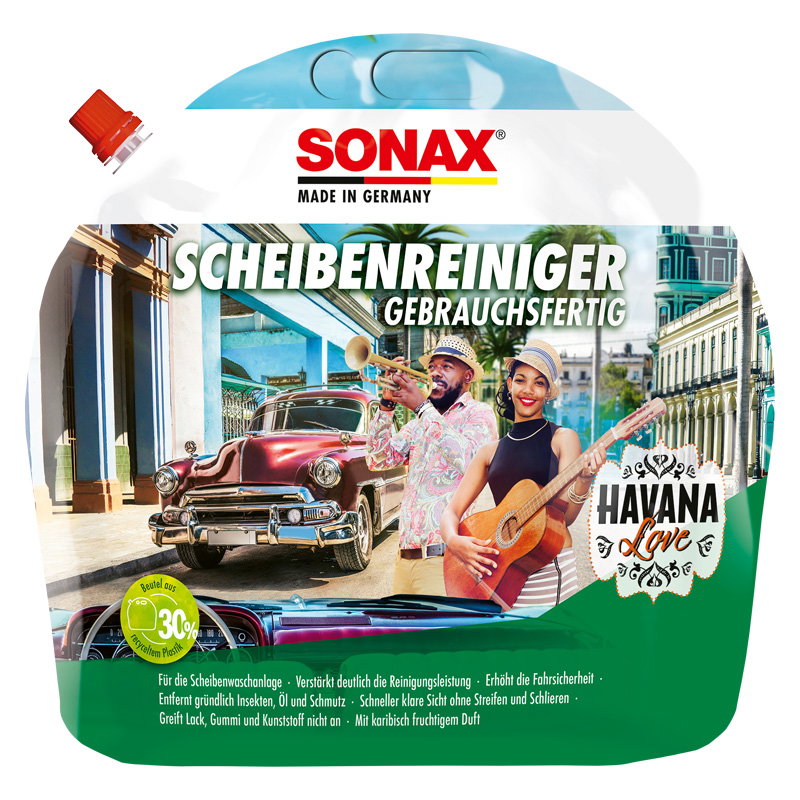 Sonax Υγρό Παρμπρίζ Havana Love 3lt