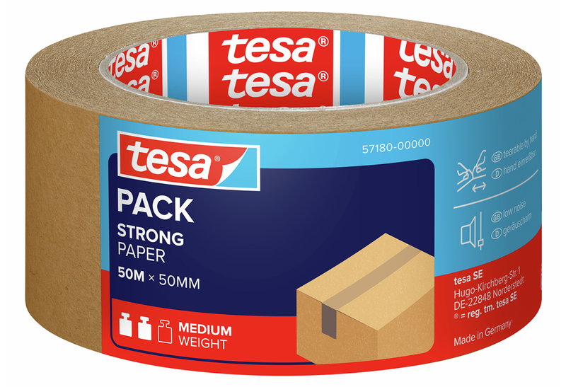 Tesa Χαρτοταινία Tesapack Eco Logo 50mx50mm