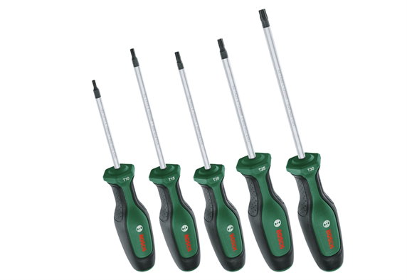 Bosch Σετ Κατσαβίδια Torx 5 Τεμάχια