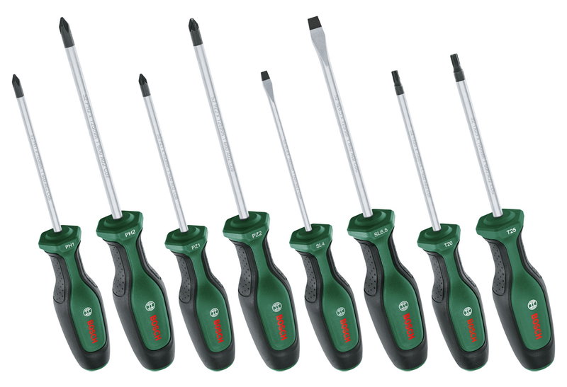 Bosch Σετ Κατσαβίδια 8 Τεμάχια