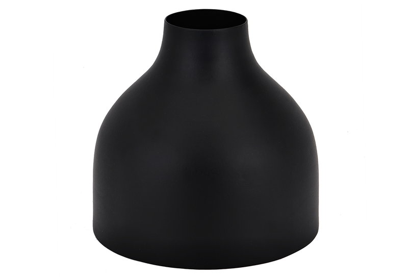 Βάζο Μεταλλικό Eglo Living Labason 15.5cm Μαύρο