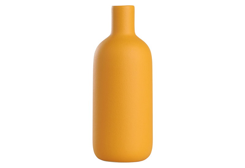 Βάζο Κεραμικό Eglo Living Anjabe 17.5cm Κίτρινο
