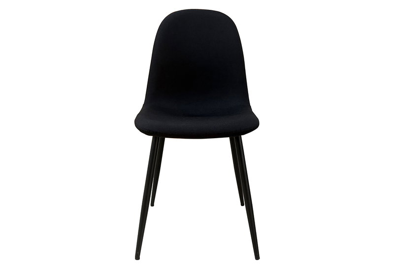 Καρέκλα Homefit Sticky M56.5xΠ44xY88cm Μαύρη