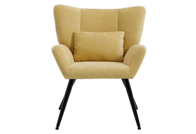Πολυθρόνα Homefit Vida Μ75xΠ74.5xΥ86cm Μουσταρδί