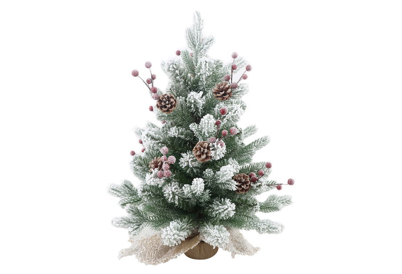 Χριστουγεννιάτικο Δέντρο Homefit Snowy Luna 60cm