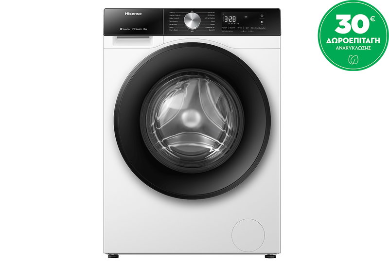 Hisense WF3S7021BW Πλυντήριο Ρούχων 7kg