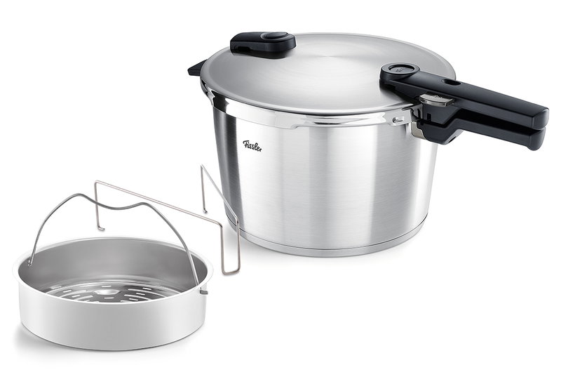 Fissler Vitaquick Premium Χύτρα Ταχύτητας με Καλάθι Ατμού Φ26cm 8lt