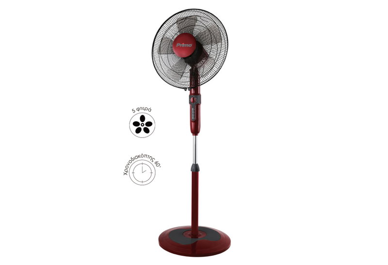 Primo PRSF-80503 Ανεμιστήρας Ορθοστάτης Φ40cm
