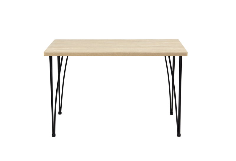 Τραπέζι Wood New Μ120xΠ75xΥ75cm Natural