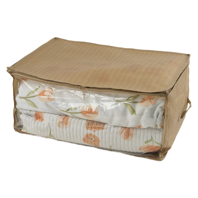 Θήκη Φύλαξης Ρούχων Easy Home 60x40x30cm με Χερούλια Non Woven