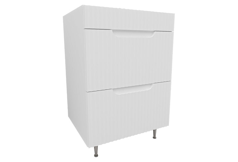 Πάγκος Επίπλου Μπάνιου Mystic White 80cm