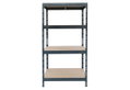 Ραφιέρα AR Shelving Rivet Garage Μ90xΠ45xΥ180cm με 4 Ράφια