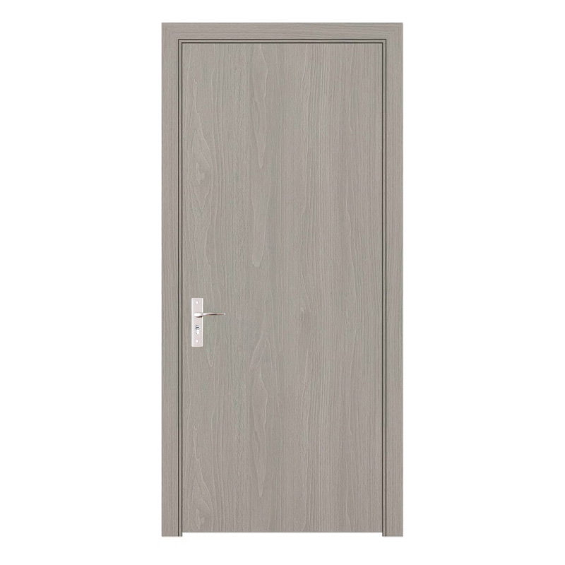 Πόρτα Εσωτερική με Κάσα MDF F10 Αναστρέψιμη Π68xΥ203cm Γκρι Madrid Μονό Περβάζι