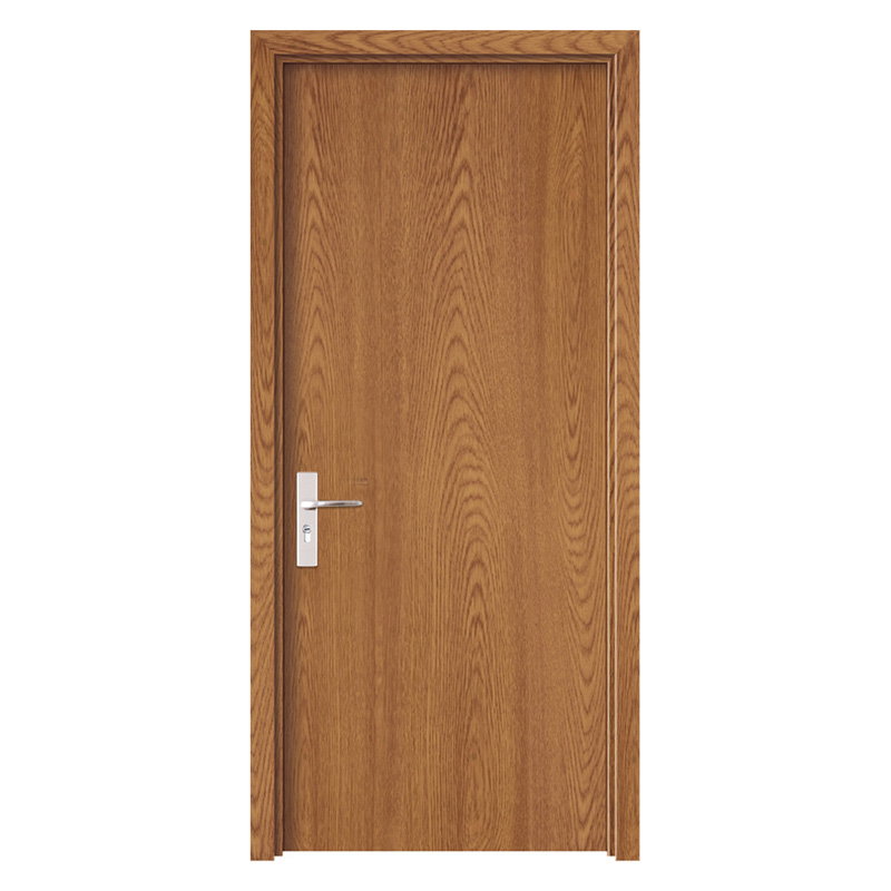 Πόρτα Εσωτερική με Κάσα MDF F10 Αναστρέψιμη Π78xΥ203cm Ανοιχτό Καφέ Madrid Μονό Περβάζι