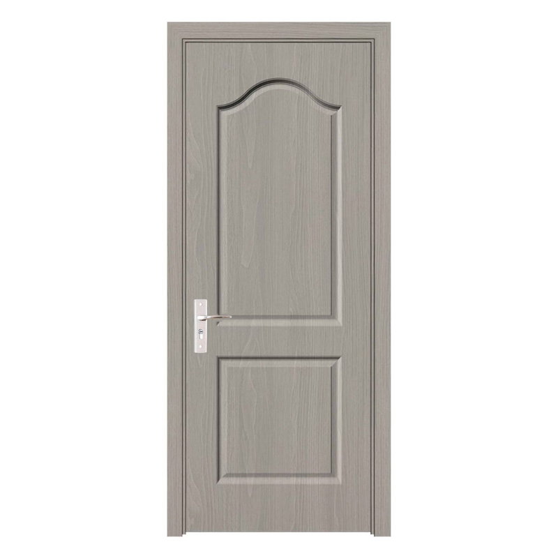Πόρτα Εσωτερική με Κάσα MDF F01 Αναστρέψιμη Π78xΥ203cm Γκρι Valencia Μονό Περβάζι