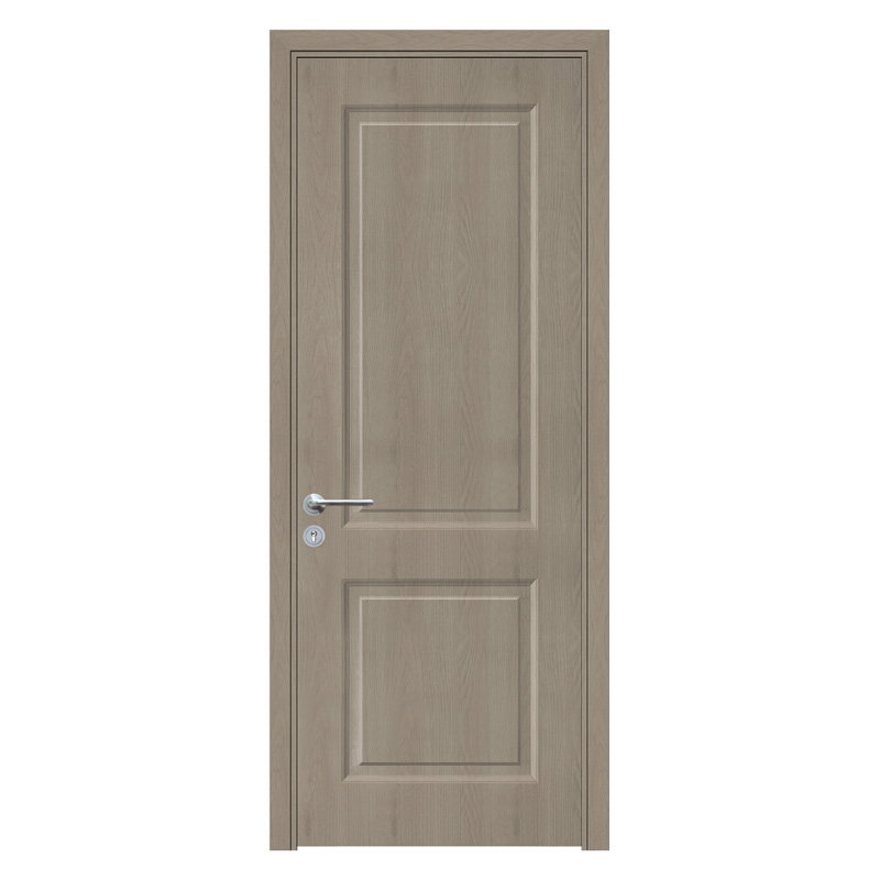 Πόρτα Εσωτερική με Κάσα MDF B06 Αναστρέψιμη Π88xΥ203cm Γκρι Barcelona Διπλό Περβάζι