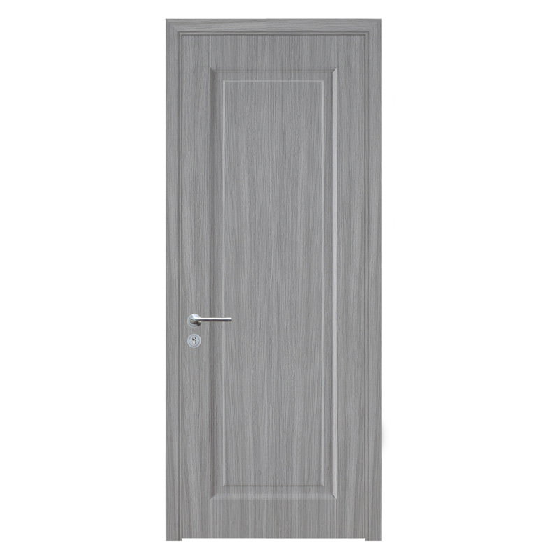 Πόρτα Εσωτερική με Κάσα MDF B01 Αναστρέψιμη Π88xΥ203cm Γκρι Granada Διπλό Περβάζι