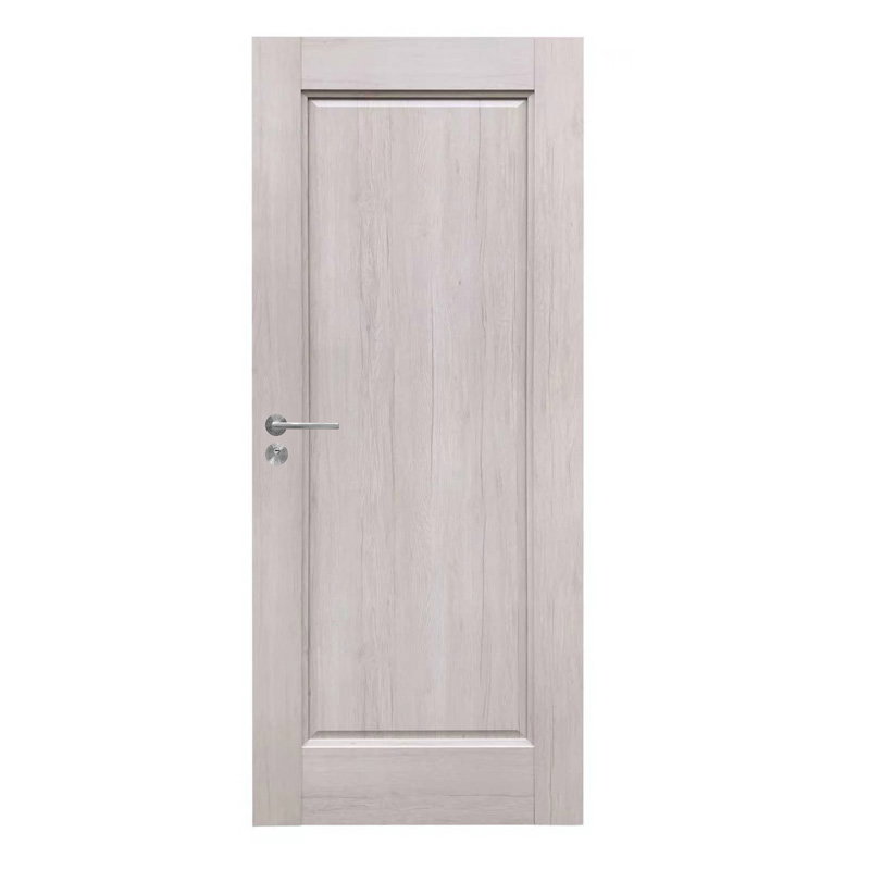 Πόρτα Εσωτερική με Κάσα MDF G7 Αναστρέψιμη Π78xΥ203cm Γκρι/Μπεζ Seville Διπλό Περβάζι