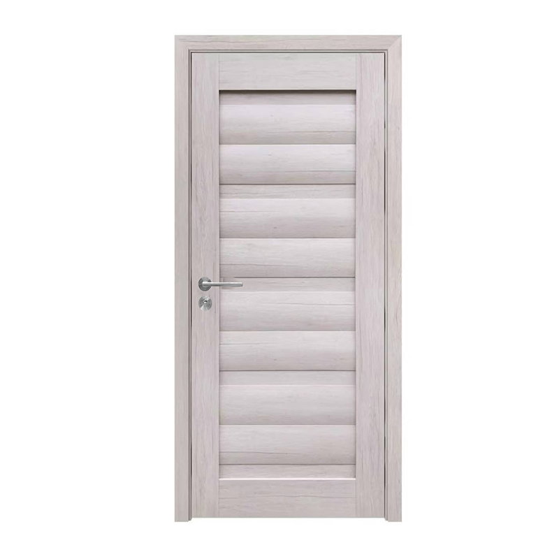 Πόρτα Εσωτερική με Κάσα MDF G1 Αναστρέψιμη Π68xΥ203cm Μπεζ Malaga Διπλό Περβάζι με Τζάμι