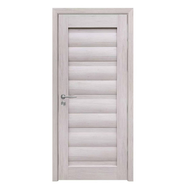Πόρτα Εσωτερική με Κάσα MDF G2 Αναστρέψιμη Π68xΥ203cm Ιβουάρ Bilbao Διπλό Περβάζι