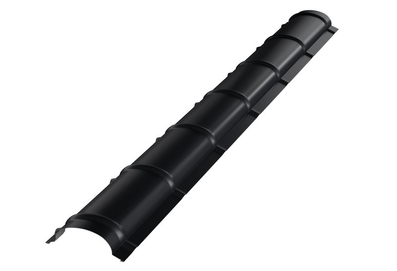 Μεταλλική Κορυφογραμμή Στέγης Bilka RAL7016 0.4mm