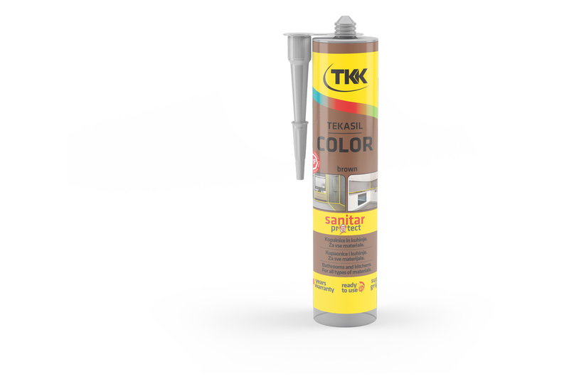 Ουδέτερη Σιλικόνη TKK Tekasil Color Καφέ 300ml