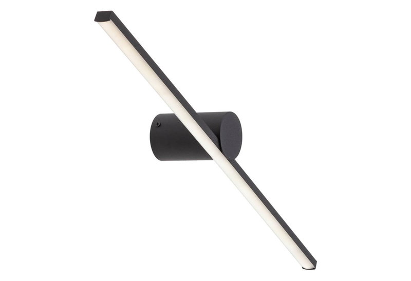 Φωτιστικό Μπάνιου LED Smarter Row 12W 4000K Μαύρο 60cm