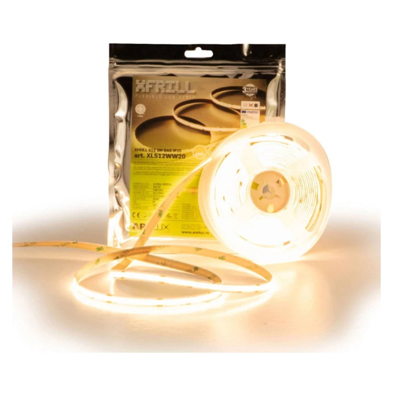 Ταινία LED Arelux Xfrill COB 3000K 24V 60W 5m IP20