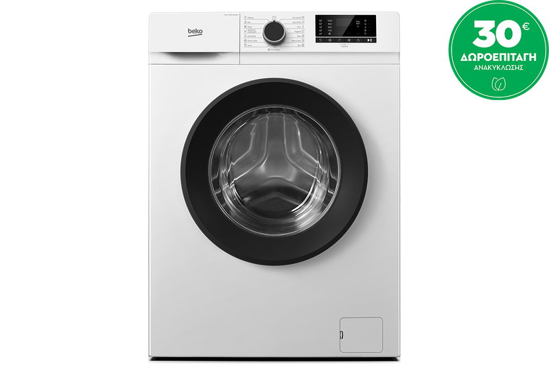 Beko B1WFK2604WBEE Πλυντήριο Ρούχων 6kg