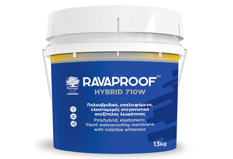 Υβριδικό Στεγανωτικό Ταρατσών Ravago Ravaproof Hybrid 710W 13kg