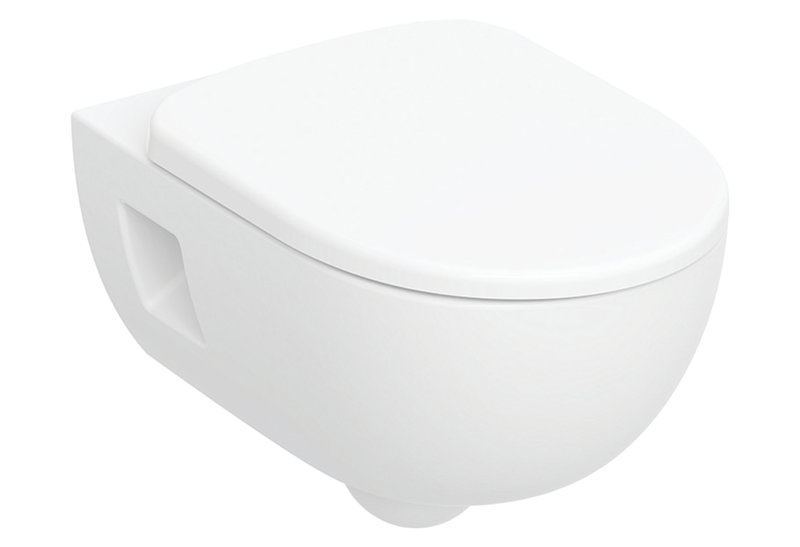 Λεκάνη Κρεμαστή Geberit Selnova Rimless Οριζόντιας Αποχέτευσης