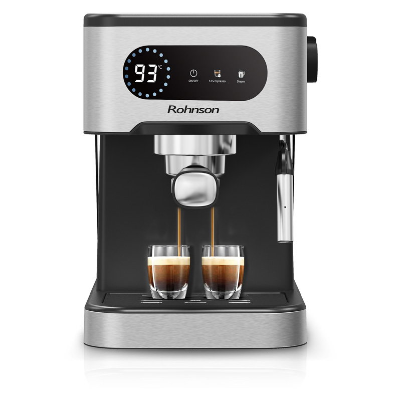Rohnson R-98037 Μηχανή Espresso Ημιαυτόματη 1350W