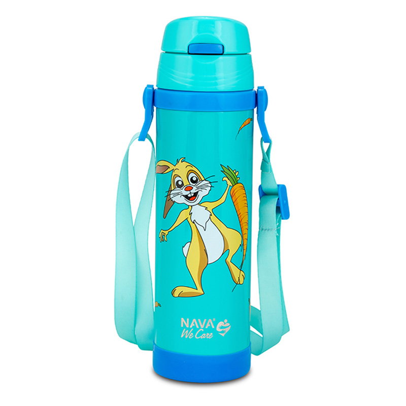 Μπουκάλι Θερμός Παιδικό Nava We Care 500ml Rabbit