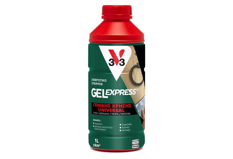 Διαβρωτικό Γενικής Χρήσης V33 Gel Express Universal 1lt
