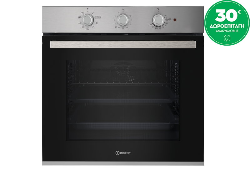 Indesit IO K38H X Φούρνος Εντοιχιζόμενος