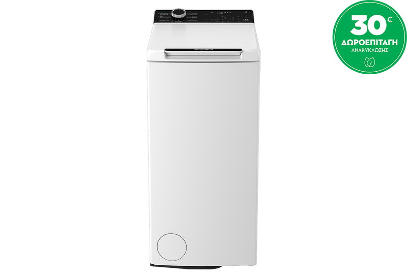 Whirlpool TW721WBCVSWEE Πλυντήριο Ρούχων Άνω Φόρτωσης 8kg