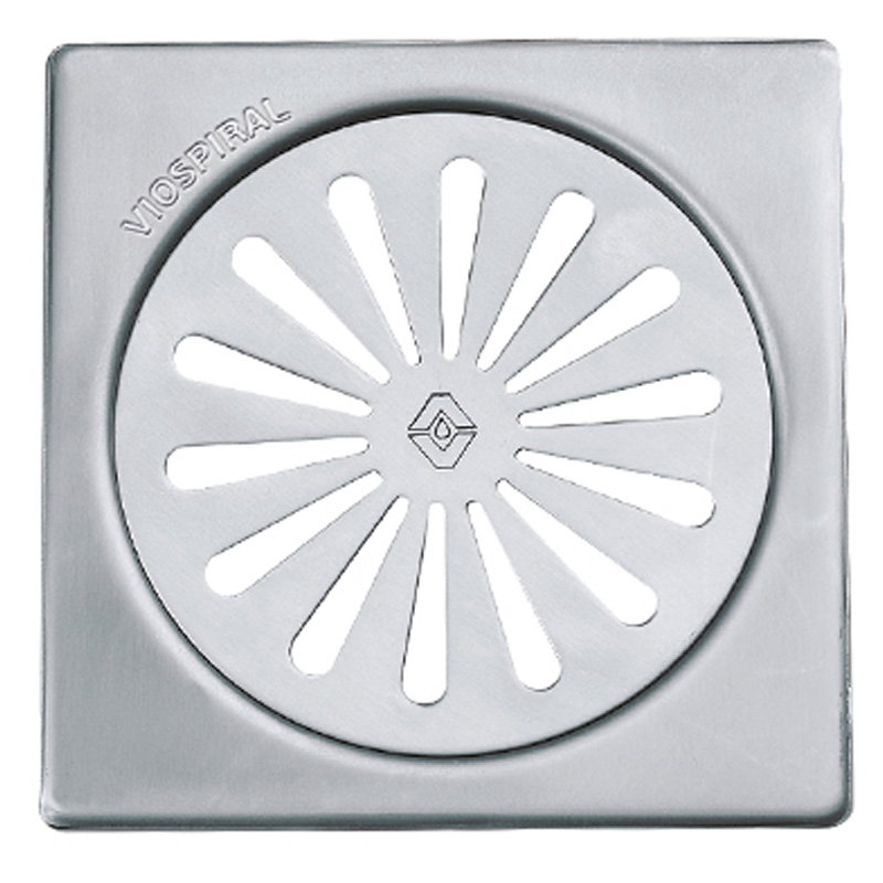 Σχάρα Δαπέδου Viospiral Inox 10x10cm