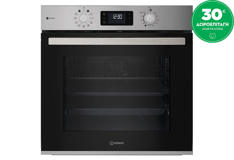 Indesit IO K58HSU1 X Φούρνος Εντοιχιζόμενος