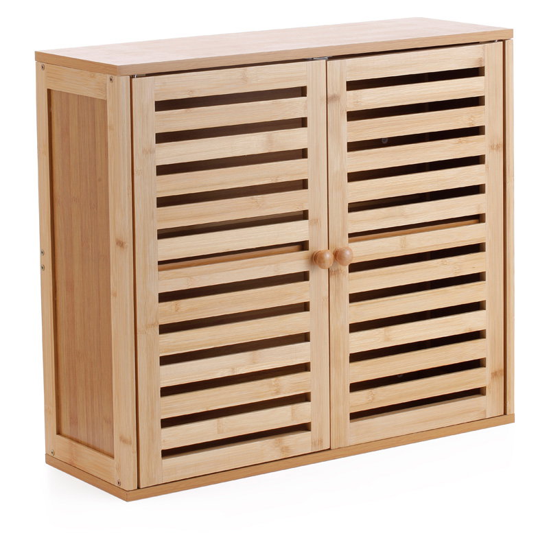 Ντουλάπι Μπάνιου Cyclops Pretty Κρεμαστό Μ58.5xΠ20xΥ51cm Bamboo