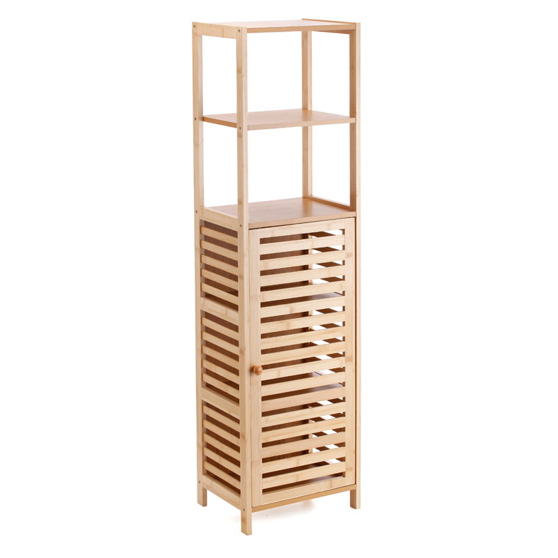 Ντουλάπι Μπάνιου Cyclops Pretty Δαπέδου Μ33xΠ25xΥ120cm Bamboo