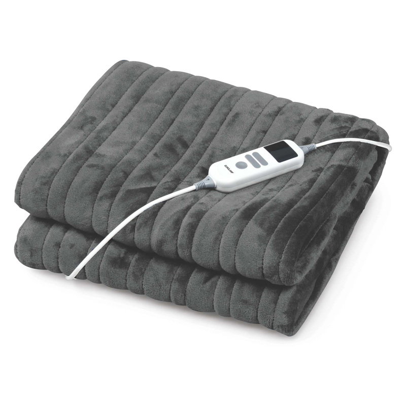 Ηλεκτρική Κουβέρτα Ημίδιπλη Fleece Eurolamp 180x130cm 130W