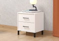 Κομοδίνο Vienne Λευκό Μ48xΠ40xΥ52cm