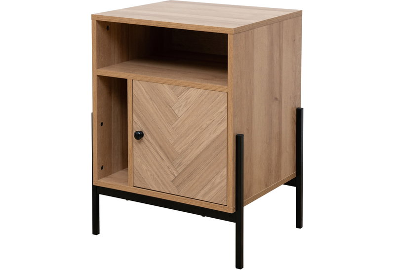 Κομοδίνο Sento Natural Μ48xΠ40xΥ63cm