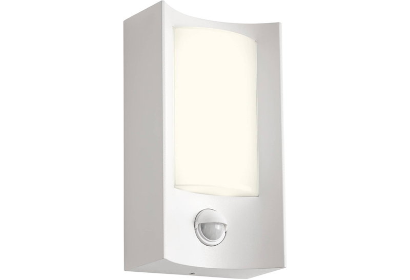 Απλίκα Εξωτερικού Χώρου LED Smarter Warp SMD 8W IP44 3000K Λευκή με Αισθητήρα