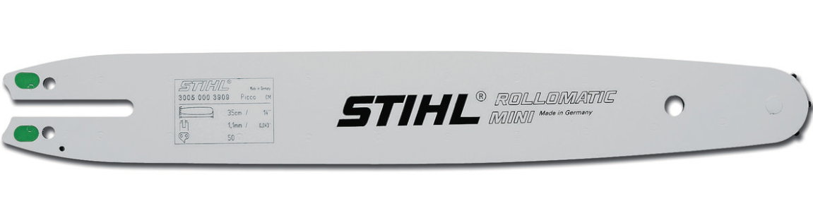 Απεικονίζει Αλυσοπρίονου Rollomatic Mini 40cm Stihl.