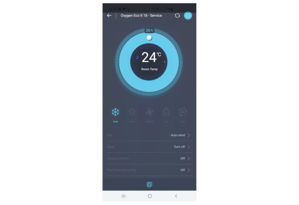 Στην εικόνα απεικονίζεται η εφαρμογή Juro Pro App
