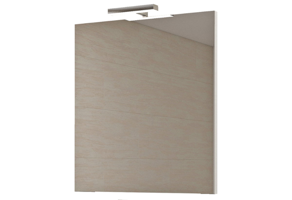 Απεικονίζεται ο καθρέπτης του επίπλου μπάνιου